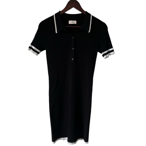 Aritzia Sunday Best Kylie black and white dress - Picture 2 of 4